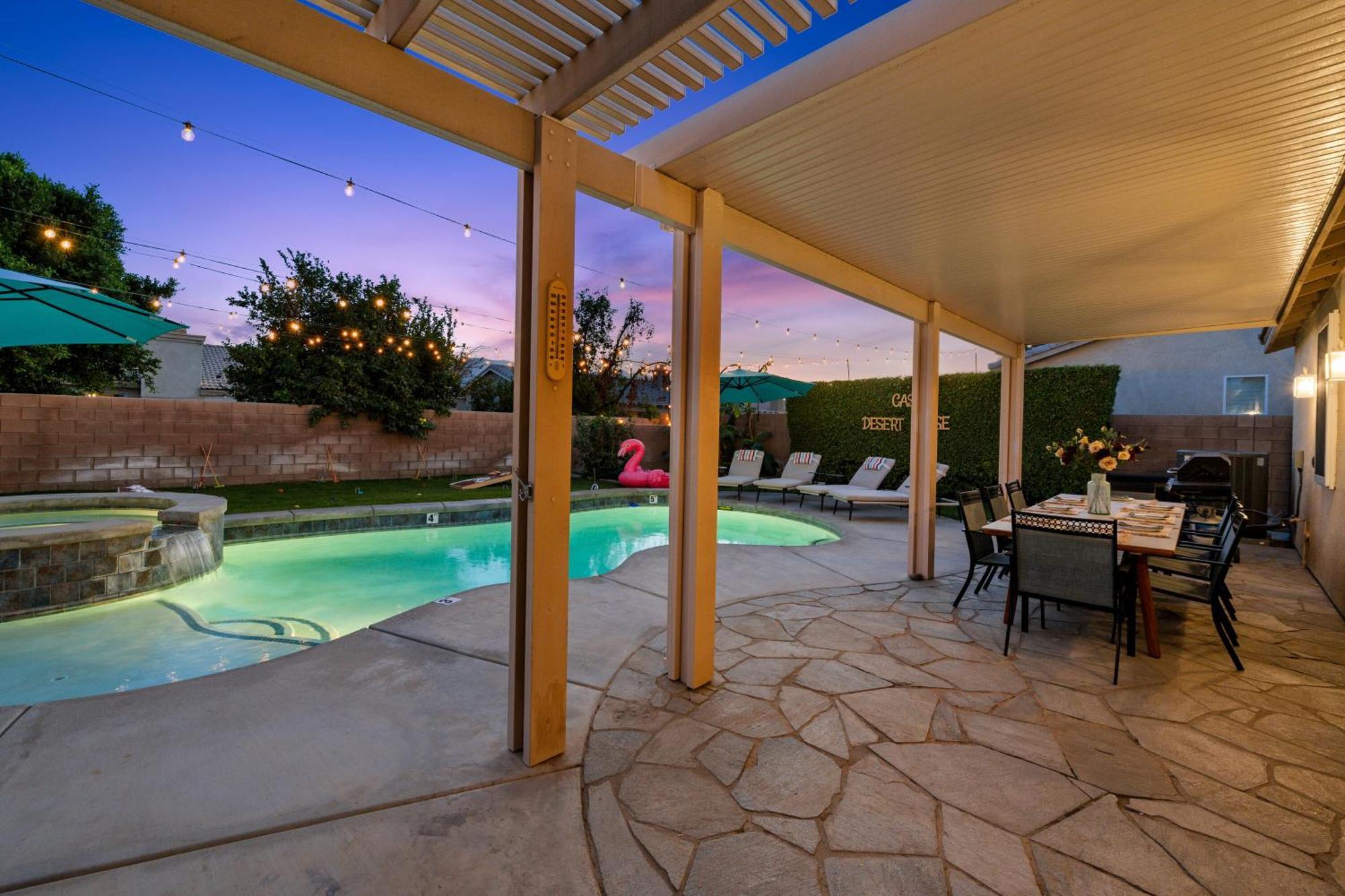Casa Desert Muse With Heated Pool Spa Firepit Mini Golf And Games Индио Экстерьер фото